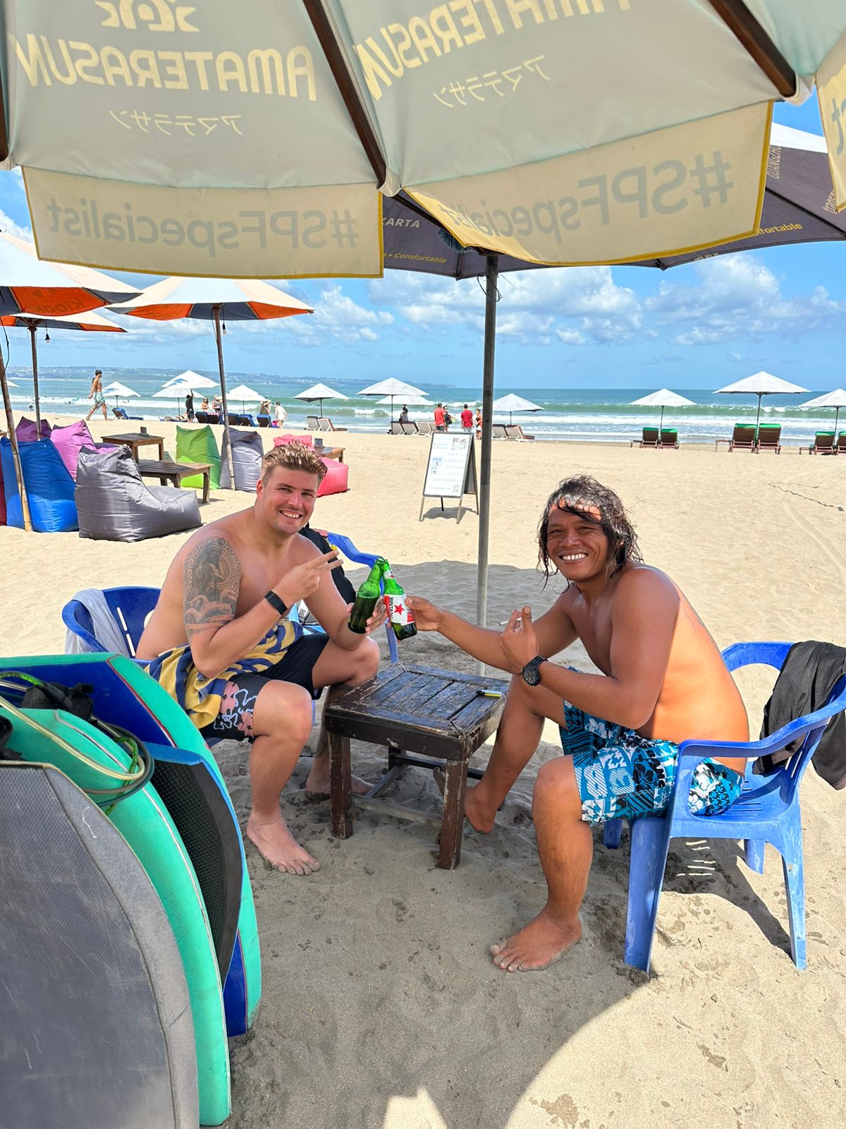 Surf school fun