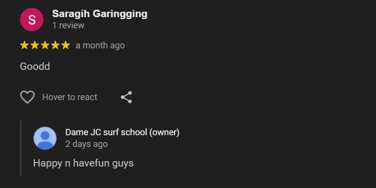 Customer Review 1